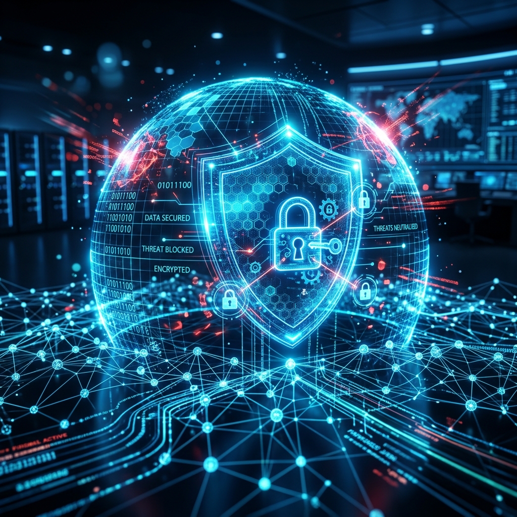 AI Cybersecurity Background